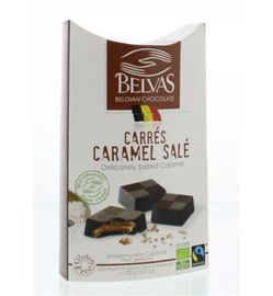 Belvas Belvas Puur met licht gezouten caramel bio (100g)