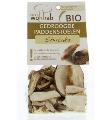 Pilze Wohlrab Shiitake gedroogd bio (20g) 20g
