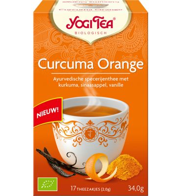 Yogi Tea Turmeric/curcuma orange bio (17st) 17st
