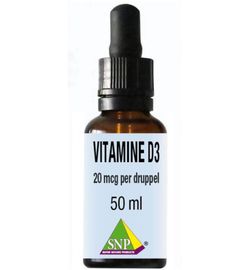 SNP Snp Vitamine D3 20mcg druppels (50ml)