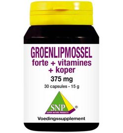 SNP Snp Groenlipmossel forte + vitamines + koper (30ca)