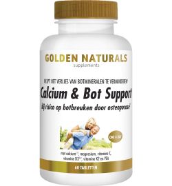 Golden Naturals Golden Naturals Calcium & bot support (60tb)
