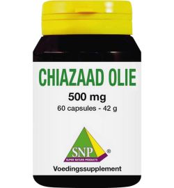 SNP Snp Chiazaad olie 500 mg (60ca)