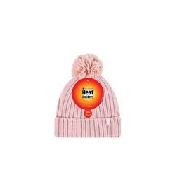 Heat Holders Heat Holders Ladies pom pom hat arden coral one size (1st)