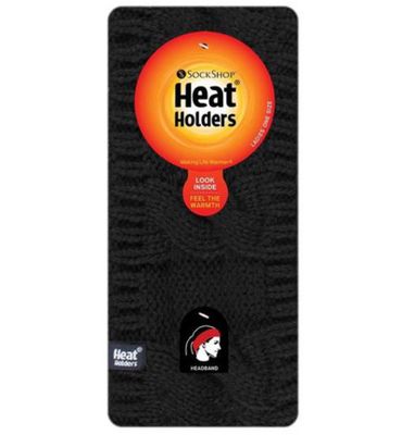 Heat Holders Ladies head band black one size (1st) 1st