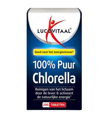 Lucovitaal Chlorella 100% puur (200tb) 200tb