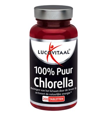 Lucovitaal Chlorella 100% puur (200tb) 200tb