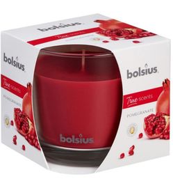 Bolsius Bolsius True Scents geurglas 95/95 pomegranate (1st)