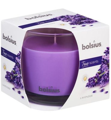 Bolsius True Scents geurglas 95/95 lavendel (1st) 1st