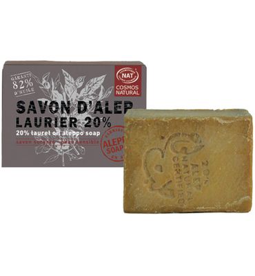 Aleppo Soap Co Aleppo zeep cosmos natural 20% laurier (190g) 190g