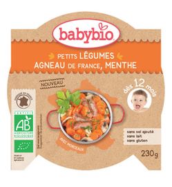Babybio Babybio Mon petit plat groente lam bio (230g)