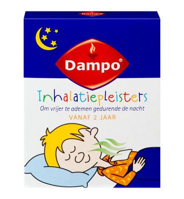 Dampo Kids inhalatiepleister diervormig (6st) 6st
