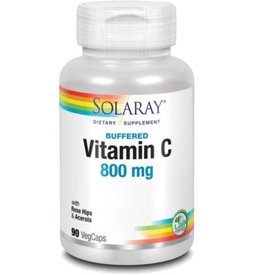 Solaray Vitamine C 800mg gebufferd (90vc) 90vc