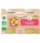Babybio Dessert appel peer 130 gram bio (2x130g) 2x130g thumb