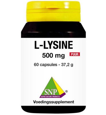 Snp L-lysine 500 mg puur (60ca) 60ca
