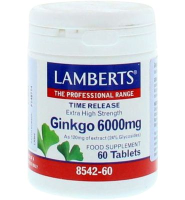 Lamberts Ginkgo 6000mg (60tb) 60tb