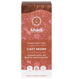 Khadi Khadi Haarkleur light brown (100g)