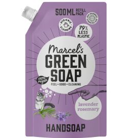 Marcel's Green Soap Marcel's Green Soap Handzeep lavendel & rozemarijn navul (500ml)