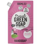 Marcel's Green Soap Handzeep patchouli & cranberry navul (500ml) 500ml thumb