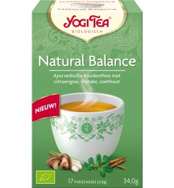 Yogi Tea Yogi Tea Natural balance bio (17st)