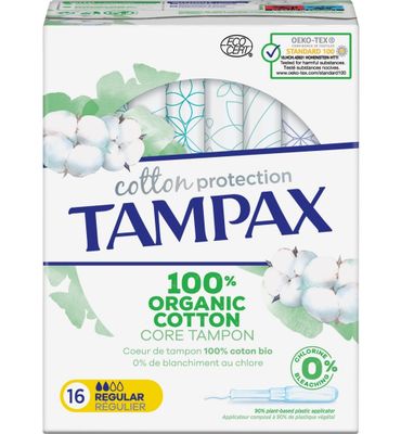 Tampax Tampons cotton regular (16st) 16st