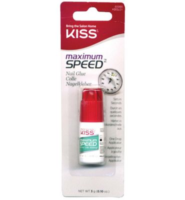 Kiss Maximum speed nail glue (3g) 3g
