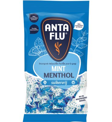 Anta Flu Mint suikervrij met stevia (120g) 120g