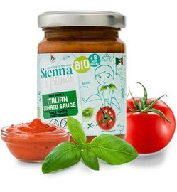 Sienna & Friends Sienna & Friends Italiaanse tomatensaus bio (130g)