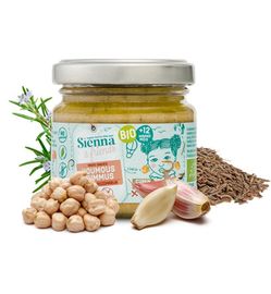 Sienna & Friends Sienna & Friends Hummus rozemarijn & komijn bio (90g)