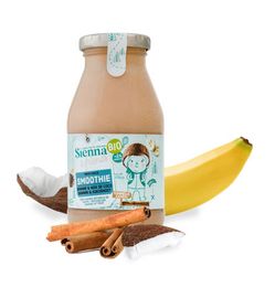 Sienna & Friends Sienna & Friends Smoothie banaan kokos kaneel bio (200ml)