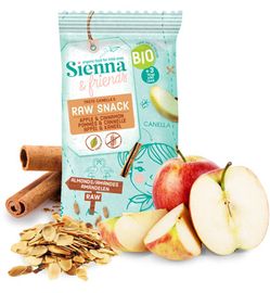Sienna & Friends Sienna & Friends Raw snack appel & kaneel bio (20g)