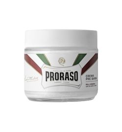 Prosaro Prosaro Preshave creme green tea/oatmeal (100ml)