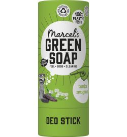 Koopjes Drogisterij Marcel's Green Soap Deodorant stick tonka & muguet (40g) aanbieding