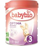 Babybio Optima 3 biologische peutermelk vanaf 10 maanden (800g) 800g thumb