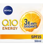 Nivea Q10 Energy dagcreme anti rimpel SPF15 (50ml) 50ml thumb