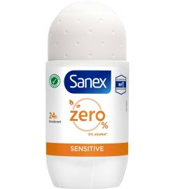 Sanex Sanex Deodorant roll-on zero% sensitive (50ml)