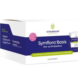 Vitakruid Vitakruid Symflora basis pre- & probiotica (60sach)