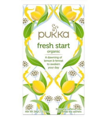 Pukka Organic Teas Fresh start bio (20st) 20st