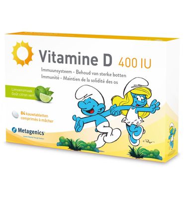 Metagenics Vitamine D 400IU NF smurfen (84kt) 84kt