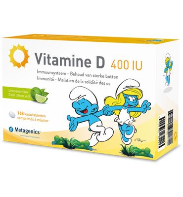 Metagenics Vitamine D 400IU smurfen (168kt) 168kt