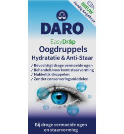 Daro Daro Oogdruppels hydratatie & anti staar (10ml)