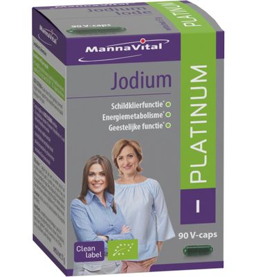 Mannavital Jodium bio platinum (90vc) 90vc