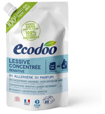 Ecodoo Wasmiddel vloeibaar sensitive bio (1500ml) 1500ml