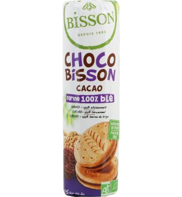 Bisson Choco Bisson cacao tarwekoekjes bio (300g) 300g