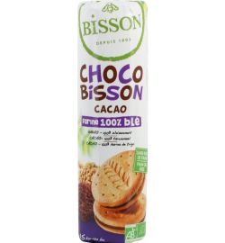 Bisson Bisson Choco Bisson cacao tarwekoekjes bio (300g)