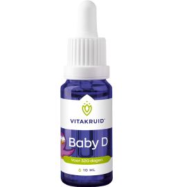 Vitakruid Vitakruid Vitamine D baby druppels (10ml)
