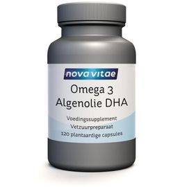 Nova Vitae Nova Vitae Omega 3 algenolie DHA (120ca)