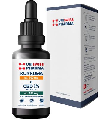 Uni Swiss Pharma Kurkuma & CBD full spectrum 1% (10ml) 10ml