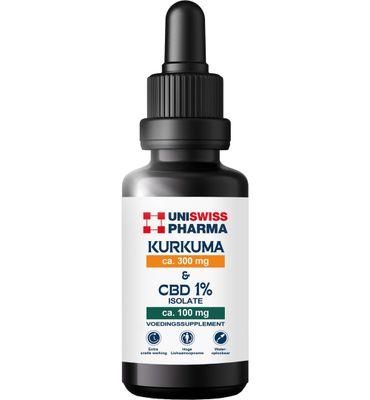 Uni Swiss Pharma Kurkuma & CBD full spectrum 1% (10ml) 10ml