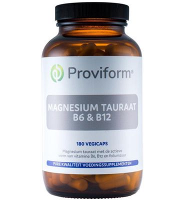 Proviform Magnesium tauraat B6 & B12 (180vc) 180vc